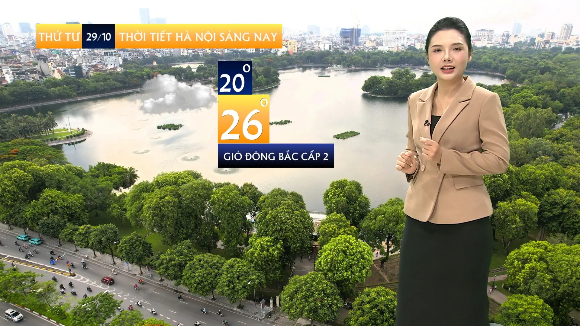 Dự báo thời tiết trưa | 29/10/2025